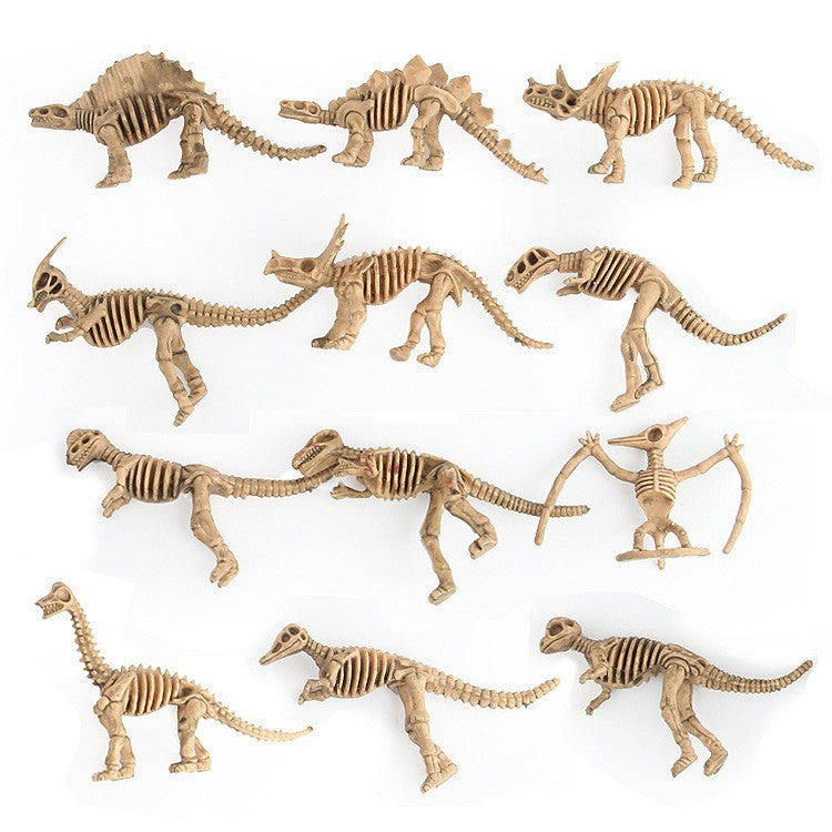 Dinosaur Skeleton Fossil Set (Small-2.5inch) 12pc