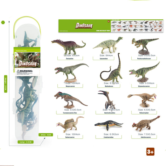 Dinosaur set 12 figures small/medium.